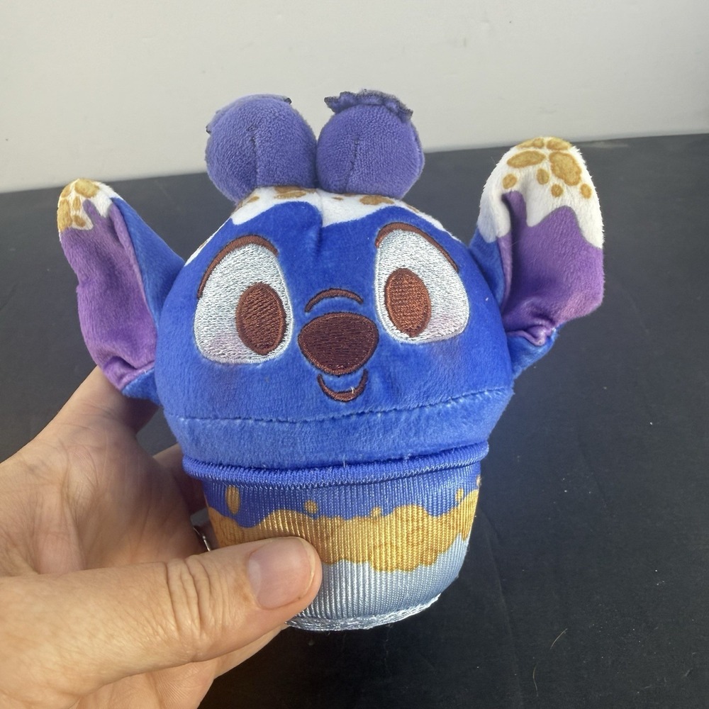 Disney Munchlings Stitch Blueberry Parfait Scented Plush 5"
